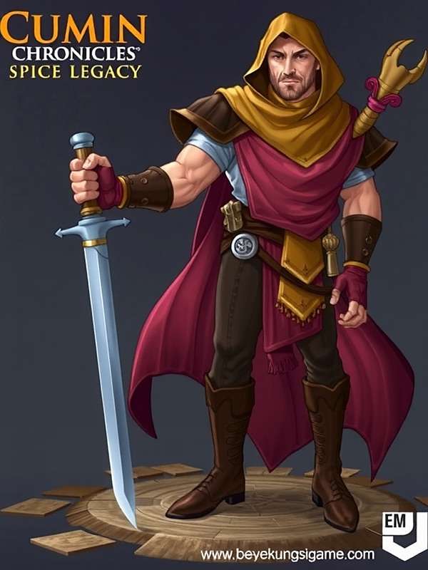 Game character illustration